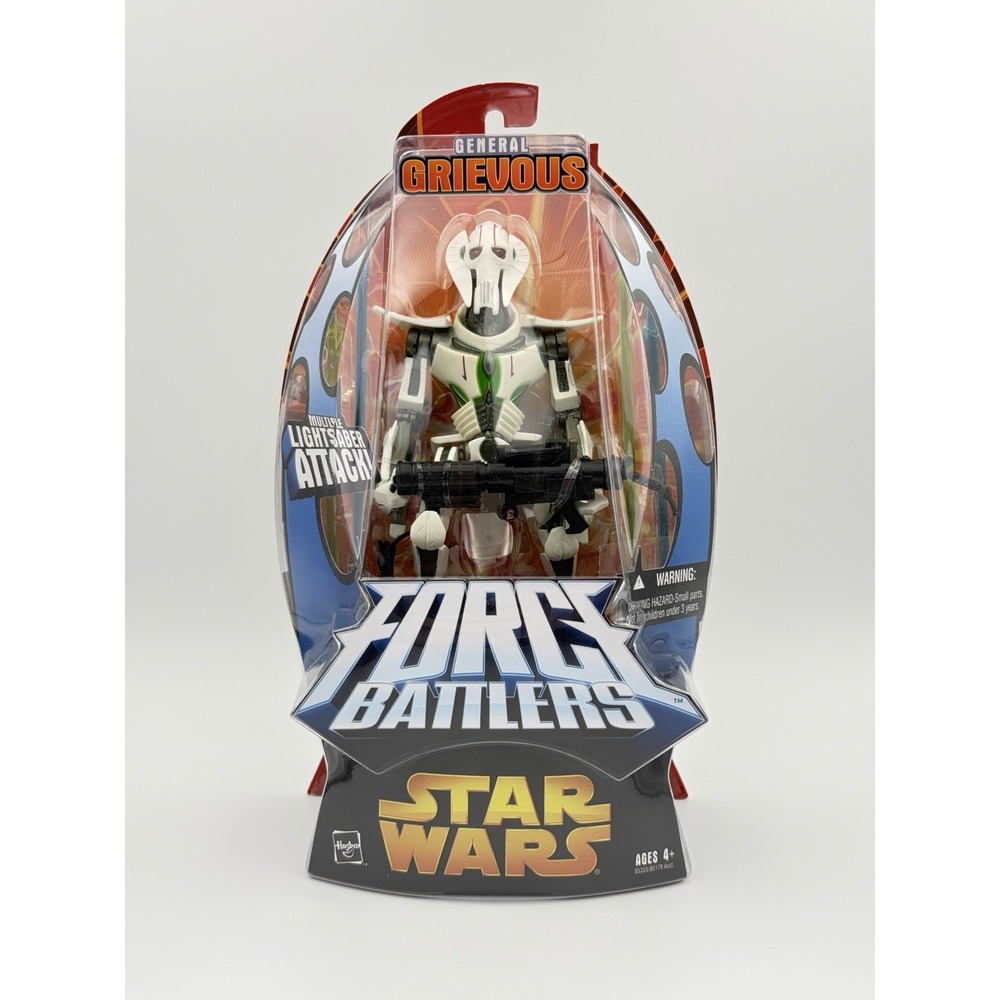 Star Wars Force Battlers General Grievous Action Figure 2005 Vintage Hasbro New
